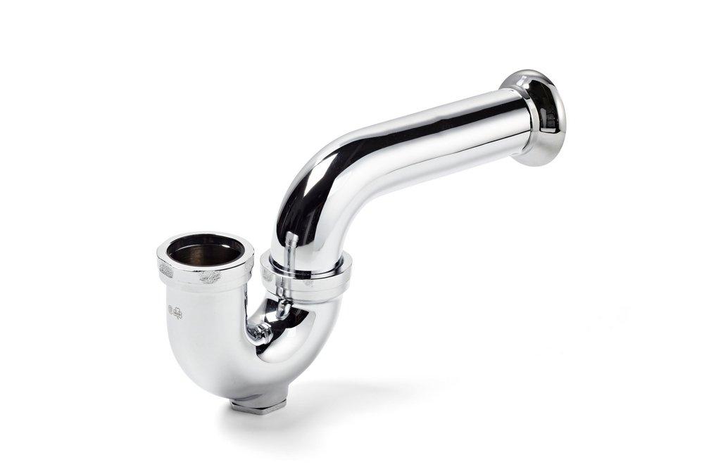 McGuire Manufacturing Chrome Plated 2 X 2 17 Gauge Semi Cast P Trap W/CO Chrome 