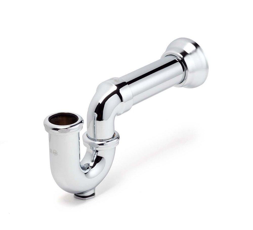 McGuire Manufacturing Chrome Plated Cast Brass P-Trap 