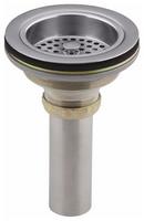 McGuire Manufacturing Chrome Wide Top Sink Strainer With Tailpiece 