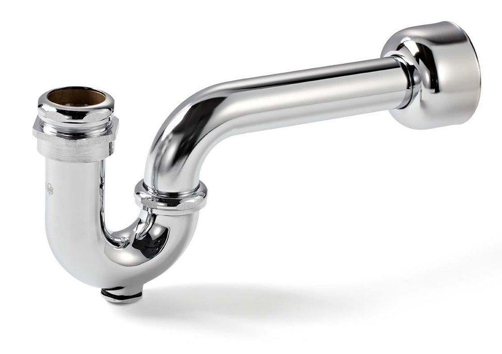 McGuire Manufacturing Chrome Plated Cast Brass P-Trap 