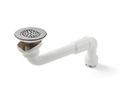 ProWrap&reg; Chrome Offset Drain Sink Strainer 