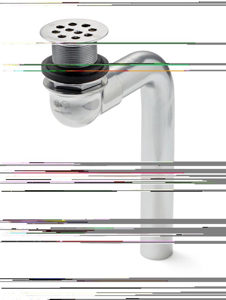 McGuire Manufacturing Chrome Plated Wheelchair Pull-Out Plug Open Grid (Less Over Flow) 