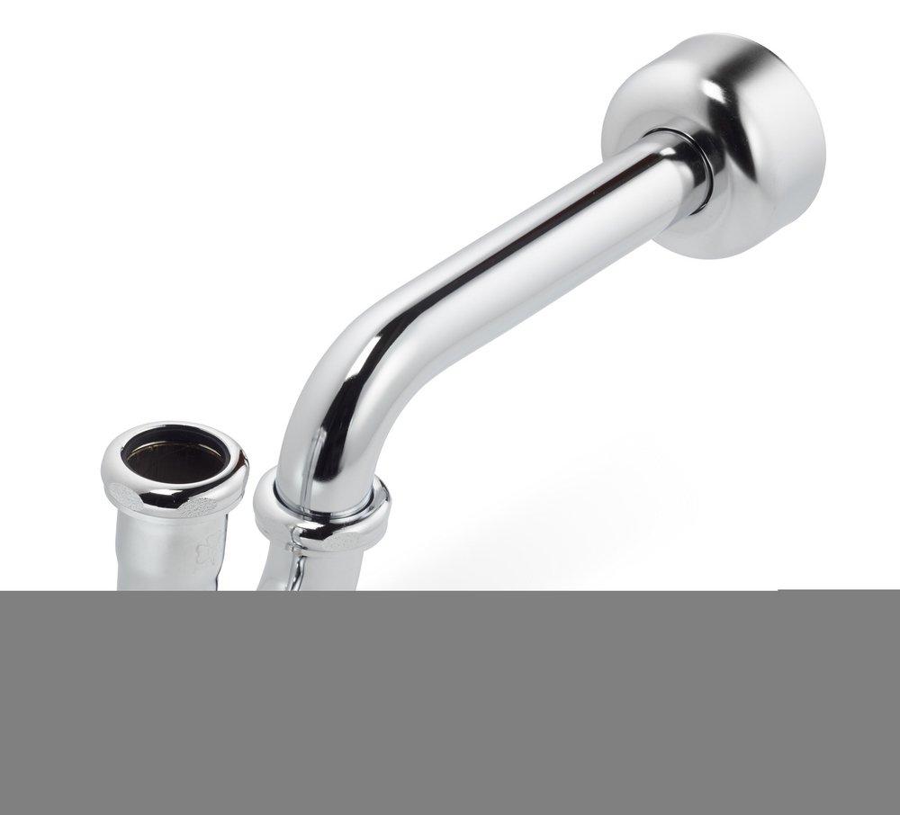 McGuire Manufacturing Chrome Plated Brass Tubular P-Trap Clean-Out Plug 