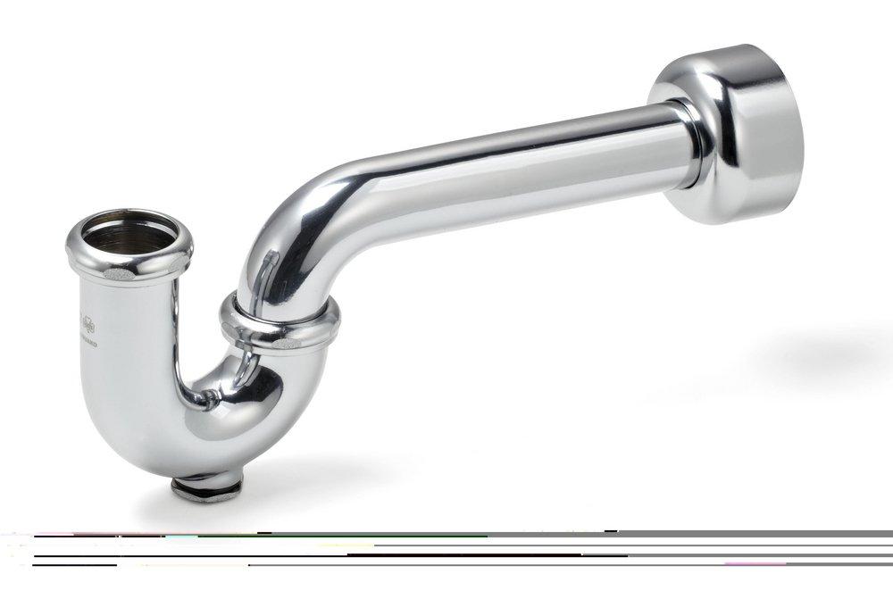 McGuire Manufacturing Chrome Plated Cast Brass P-Trap 