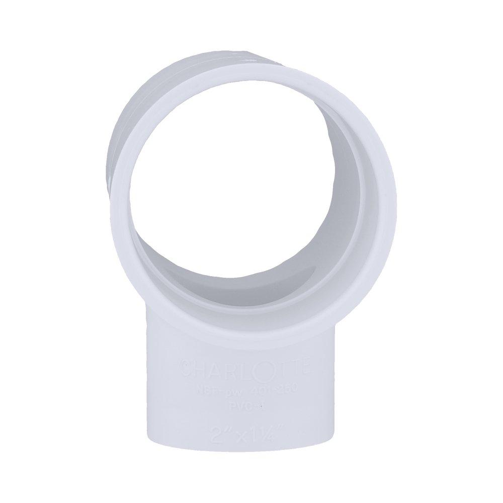 White PVC Schedule 40 Tee 