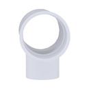 White PVC Schedule 40 Tee 