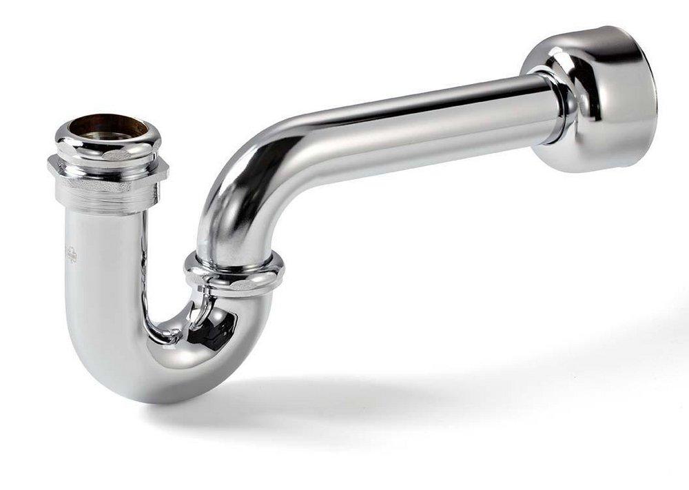 McGuire Manufacturing Chrome Plated 17 ga Cast Body Trap (Less Cleanout) 