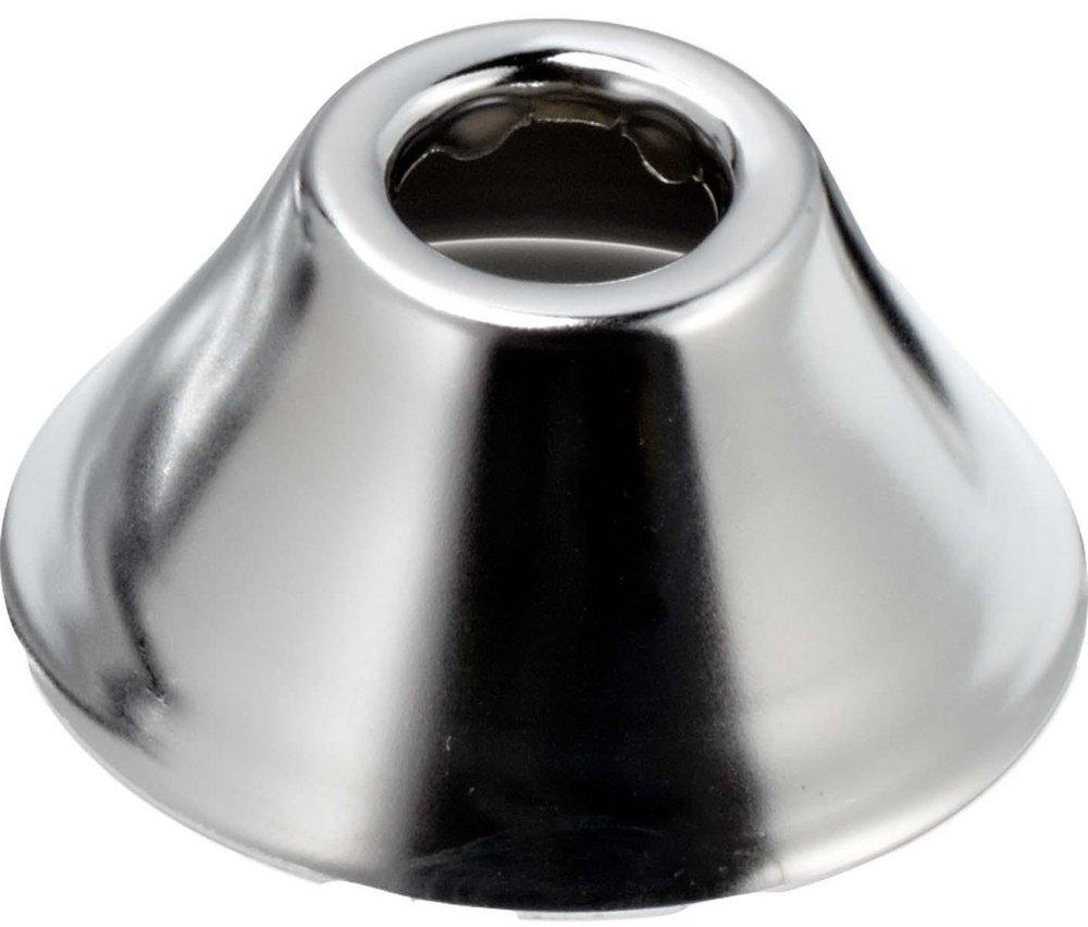 McGuire Manufacturing Chrome 5/8 in. Metal Shallow Box Escutcheon 