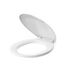 PROFLO® White Round Closed Front Plastic Toilet Seat with Cover 