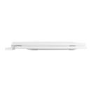 PROFLO&reg; White Plastic Round Closed Front With Cover Toilet Seat 