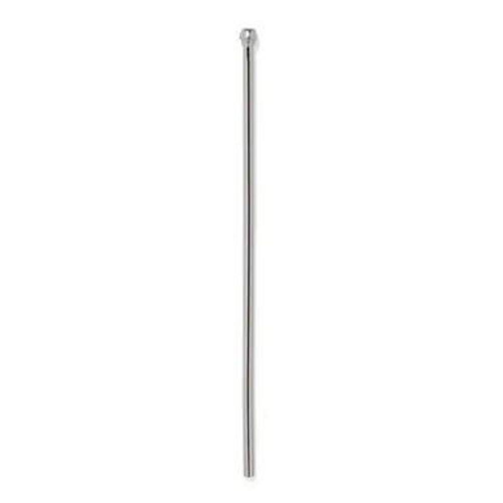3/8 in. Compression X 15 in. Lavatory Riser in Chrome 