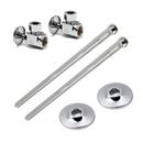 McGuire Manufacturing Chrome Plated Sink 1/2 in. Supply Kit in Chrome Plated 