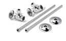 McGuire Manufacturing Chrome Plated Sink 1/2 in x 3/8 in. x 1-15/16 in. Supply Kit 