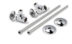 Sink 1/2 in x 3/8 in. x 1-15/16 in. Supply Kit in Chrome Plated