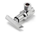 McGuire Manufacturing Polished Chrome Sweat x OD Tube Loose Key Angle Supply Stop Valve in Polished Chrome 