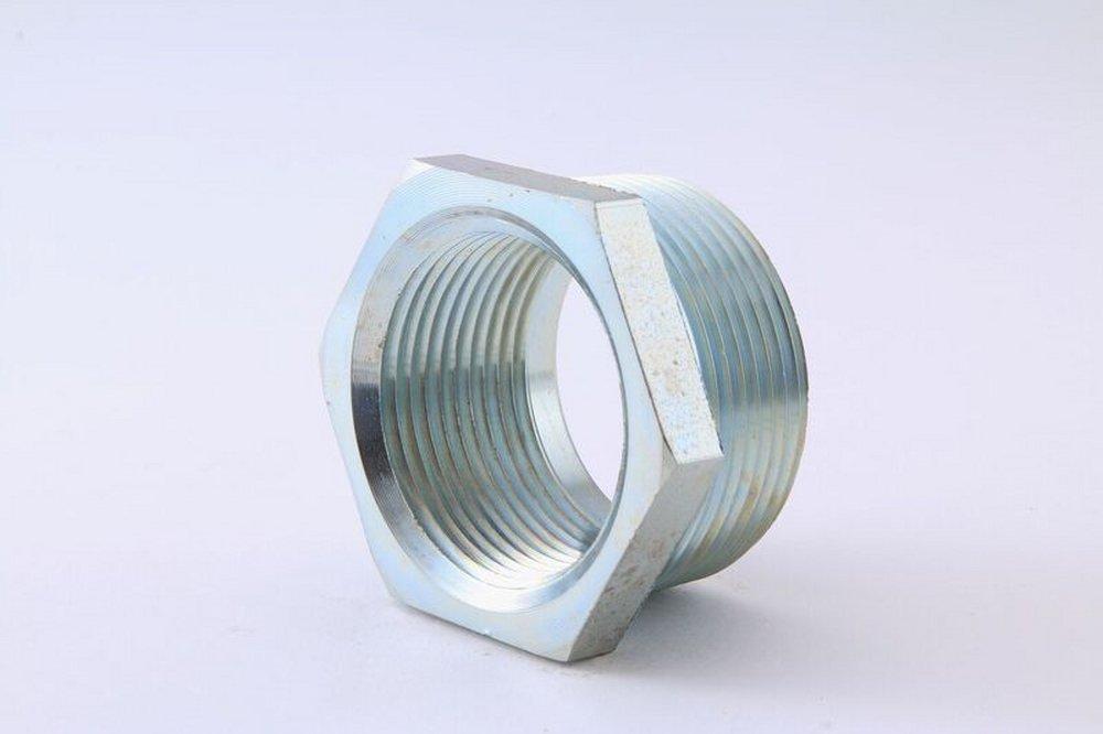 1-1/2 X 1-1/4 Galvanized Steel HEX Bushing 