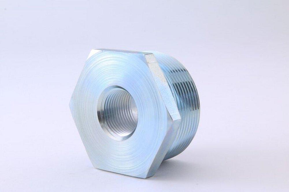 MNPT x FNPT Carbon Steel Reducing Hex Bushing 