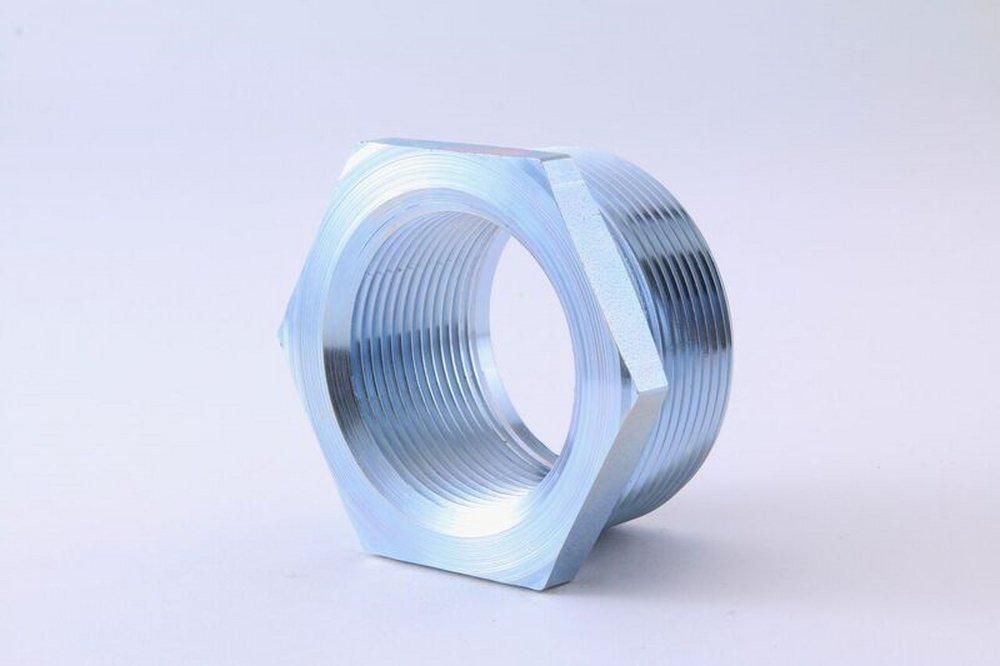 2 X 1-1/2 Galvanized Steel HEX Bushing 