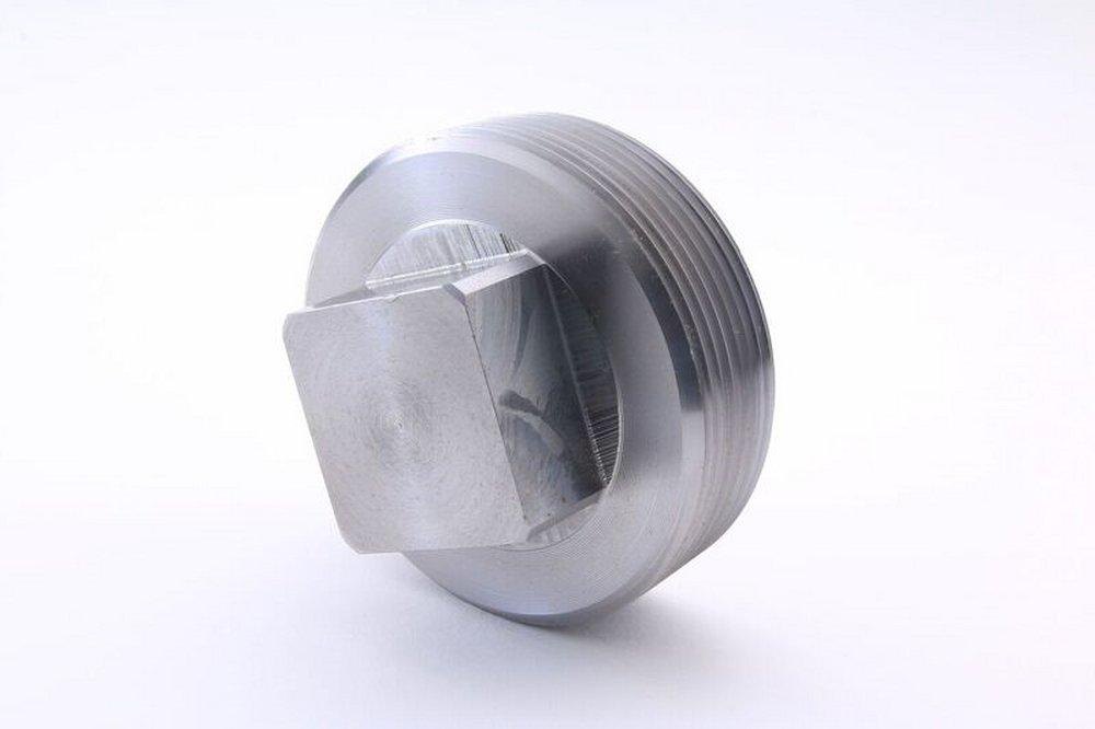 Threaded 300# Heavy Duty Black Carbon Steel Square Head Plug 