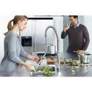 GROHE SuperSteel Infinity&trade; Single Handle Pull Out Kitchen Faucet 