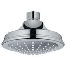 GROHE StarLight&reg; Chrome Single Function Rain Showerhead 