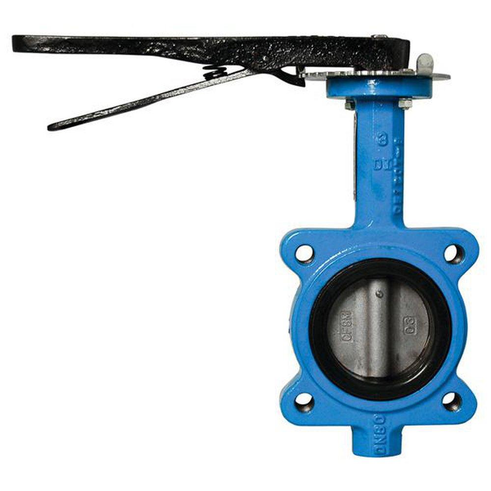 Mueller Steam Specialty Ductile Iron Lug EPDM Lever Handle Butterfly Valve 