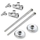 McGuire Manufacturing Chrome Plated Sink 1/2 in x 3/8 in. Supply Kit in Chrome Plated 