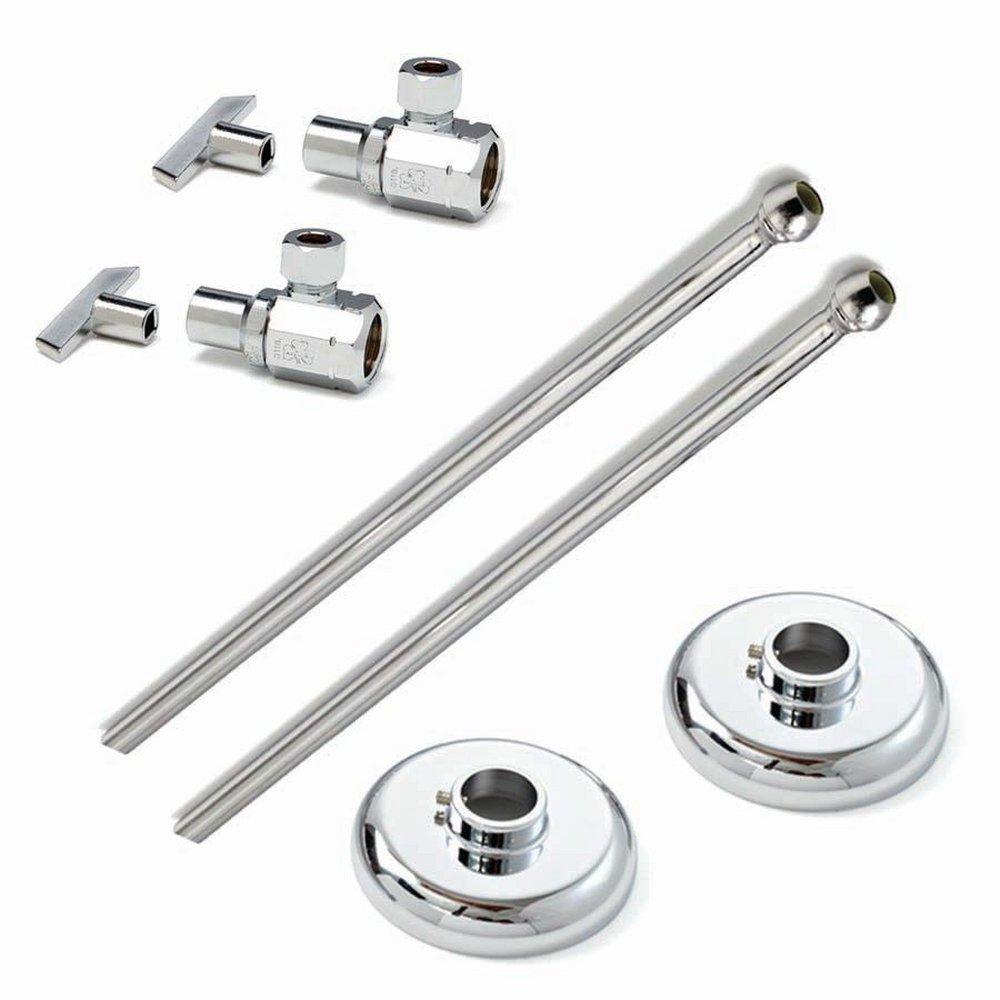 McGuire Manufacturing Chrome Plated Sink  Supply Kit in Chrome Plated 