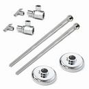 McGuire Manufacturing Chrome Plated Sink  Supply Kit in Chrome Plated 