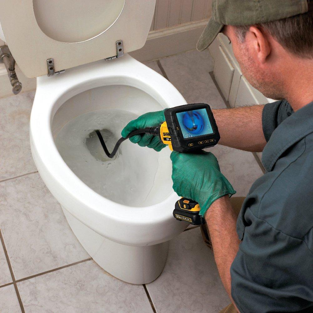 DEWALT Yellow Cordless Inspection Camera Kit 