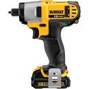 DEWALT Yellow/Black 12V Cordless Impact Drive Kit 