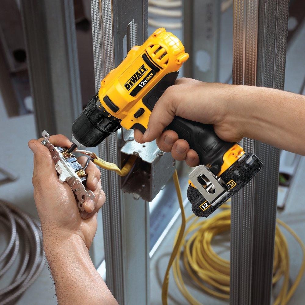 DEWALT Yellow Cordless Driver Kit 
