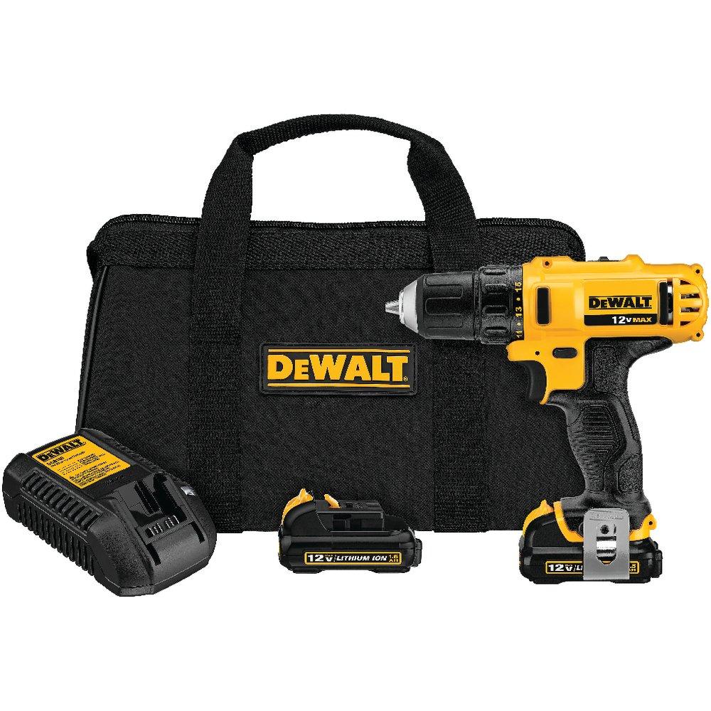 DEWALT Yellow Cordless Driver Kit 