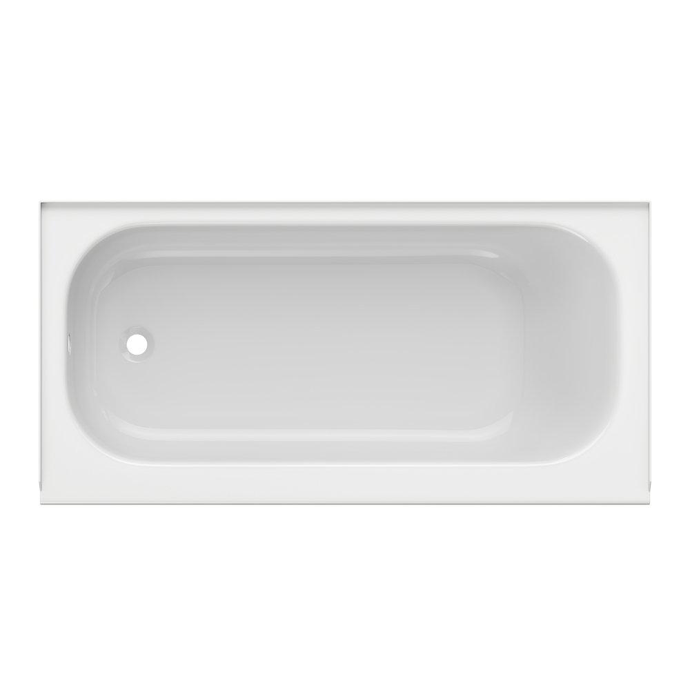 PROFLO&reg; White 60 x 30 in. Soaker Alcove Bathtub Left Drain 