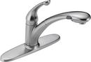 Delta Faucet Arctic Stainless Single Handle Pull Out Kitchen Faucet 