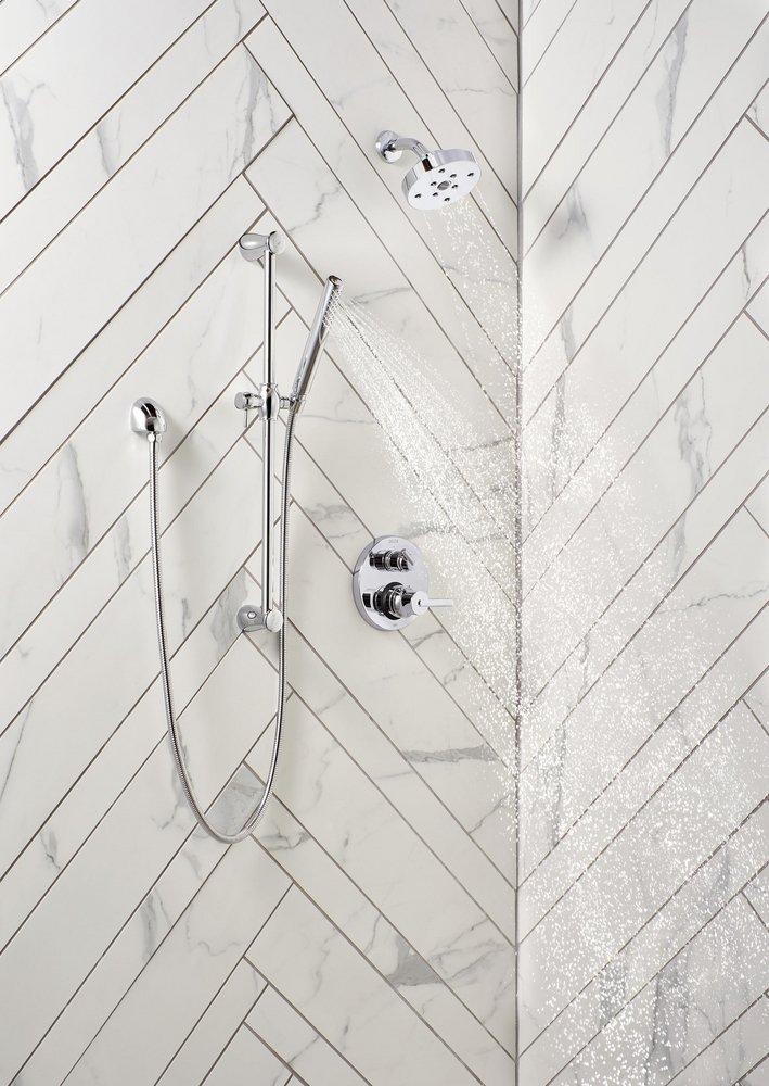 Delta Faucet Brilliance&reg; Stainless Single Function Hand Shower 