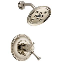 One Handle Single Function Shower Faucet in Polished Nickel (Trim Only)