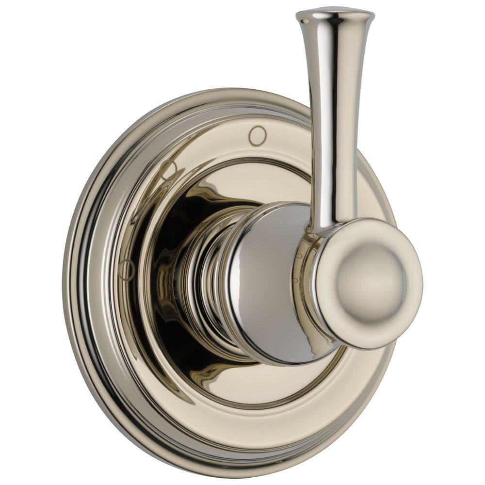 Brizo Polished Nickel Tub and Shower Diverter Valve with Single Lever Handle 