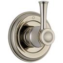 Brizo Polished Nickel Tub and Shower Diverter Valve with Single Lever Handle 