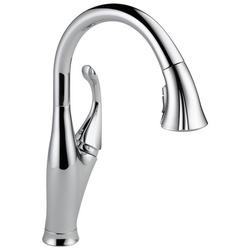 Single Handle Pull Down Kitchen Faucet in Chrome