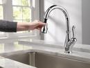 Delta Faucet Chrome Single Handle Pull Down Kitchen Faucet 