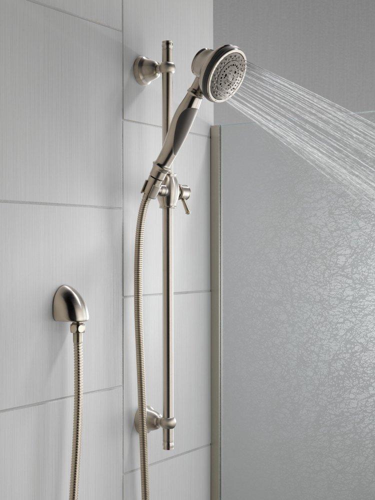 Delta Faucet Brilliance Stainless Multi Function Hand Shower 