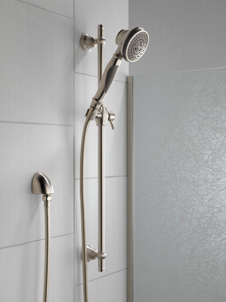 Delta Faucet Brilliance Stainless Multi Function Hand Shower 