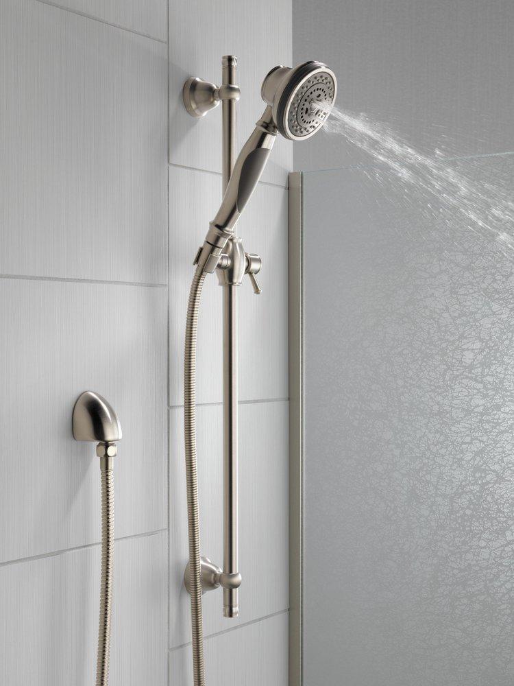 Delta Faucet Brilliance Stainless Multi Function Hand Shower 