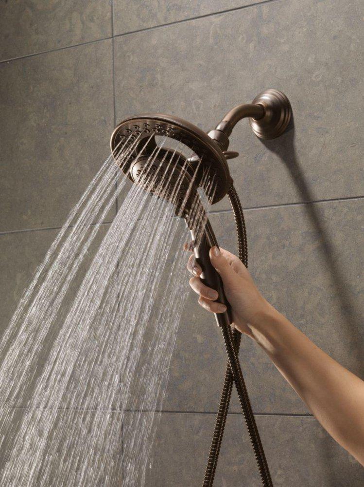 Delta Faucet Venetian Bronze 2.5 gpm 2-in-1 Integrated Shower System 