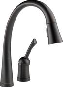 Single Handle Pull Down Touch Activated Kitchen Faucet with Two-Function Spray, Magnetic Docking and Touch2O Technology in Venetian Bronze