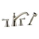 Brizo Polished Nickel No Handle Roman Tub Faucet Trim Only 