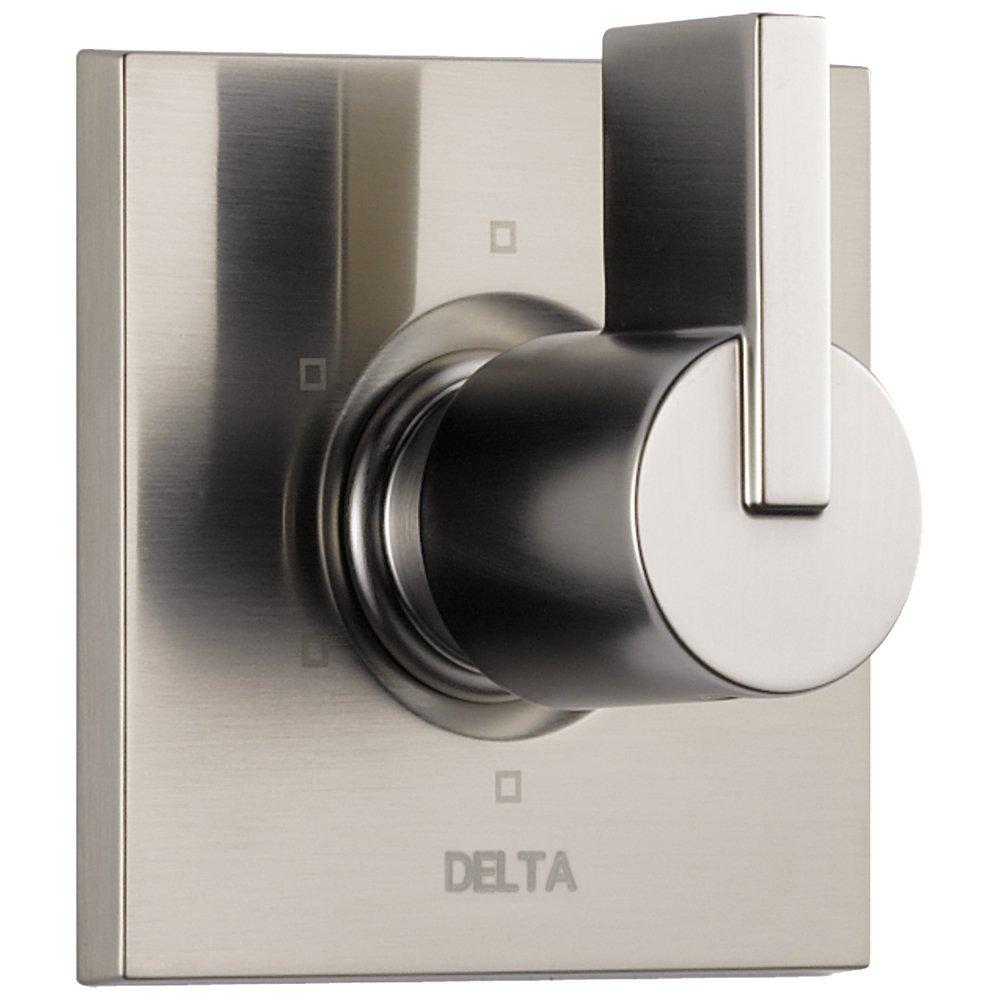 Delta Faucet Brilliance&reg; Stainless 6-Setting Diverter 