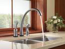 Delta Faucet Polished Chrome Single Handle Touch Activated Kitchen Faucet with Side Spray and Touch2O Technology 