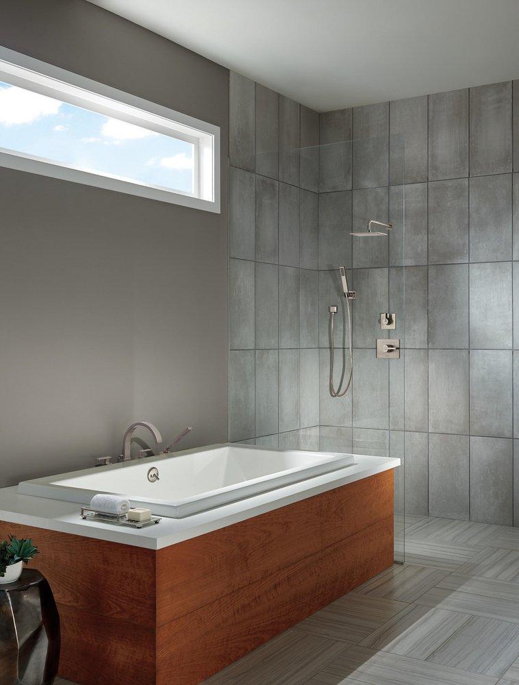 Delta Faucet Brilliance Stainless 3-Function 2-Port Diverter Trim 